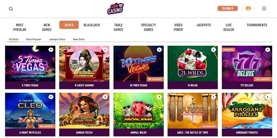 online casino websites